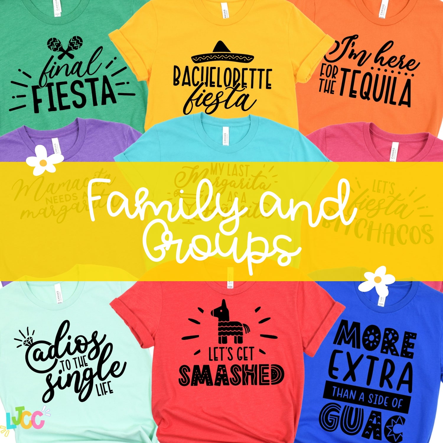 Family and Group Tees - LJ Creation Co.