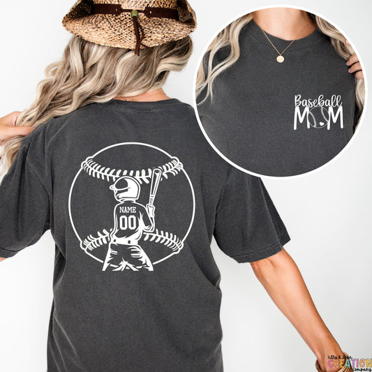 Custom Baseball Mom