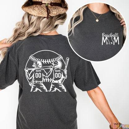 Custom Baseball Mom