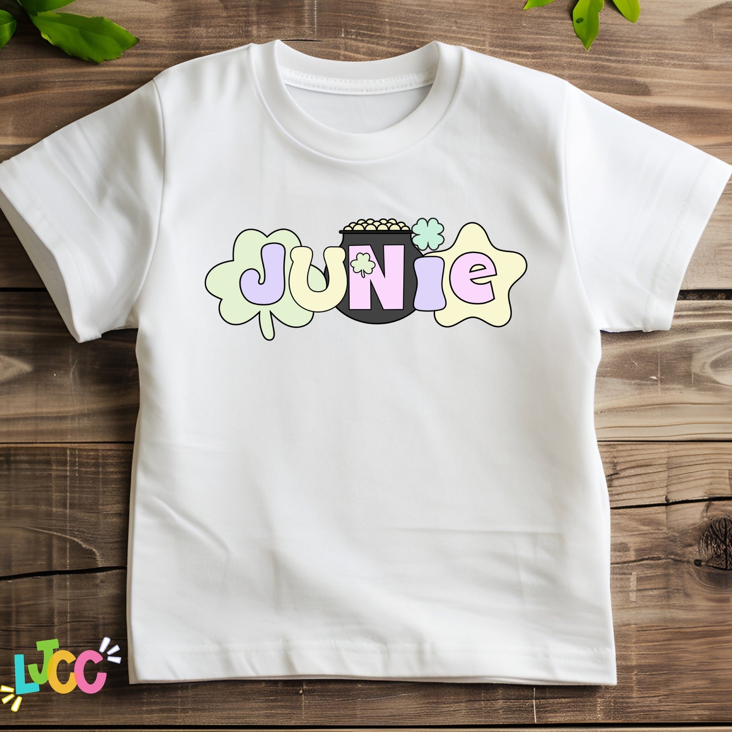 St. Patrick's Day Custom Kids Name Tees