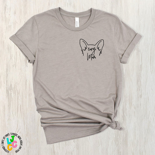 Custom Dog Mama Tees (Breed specific)