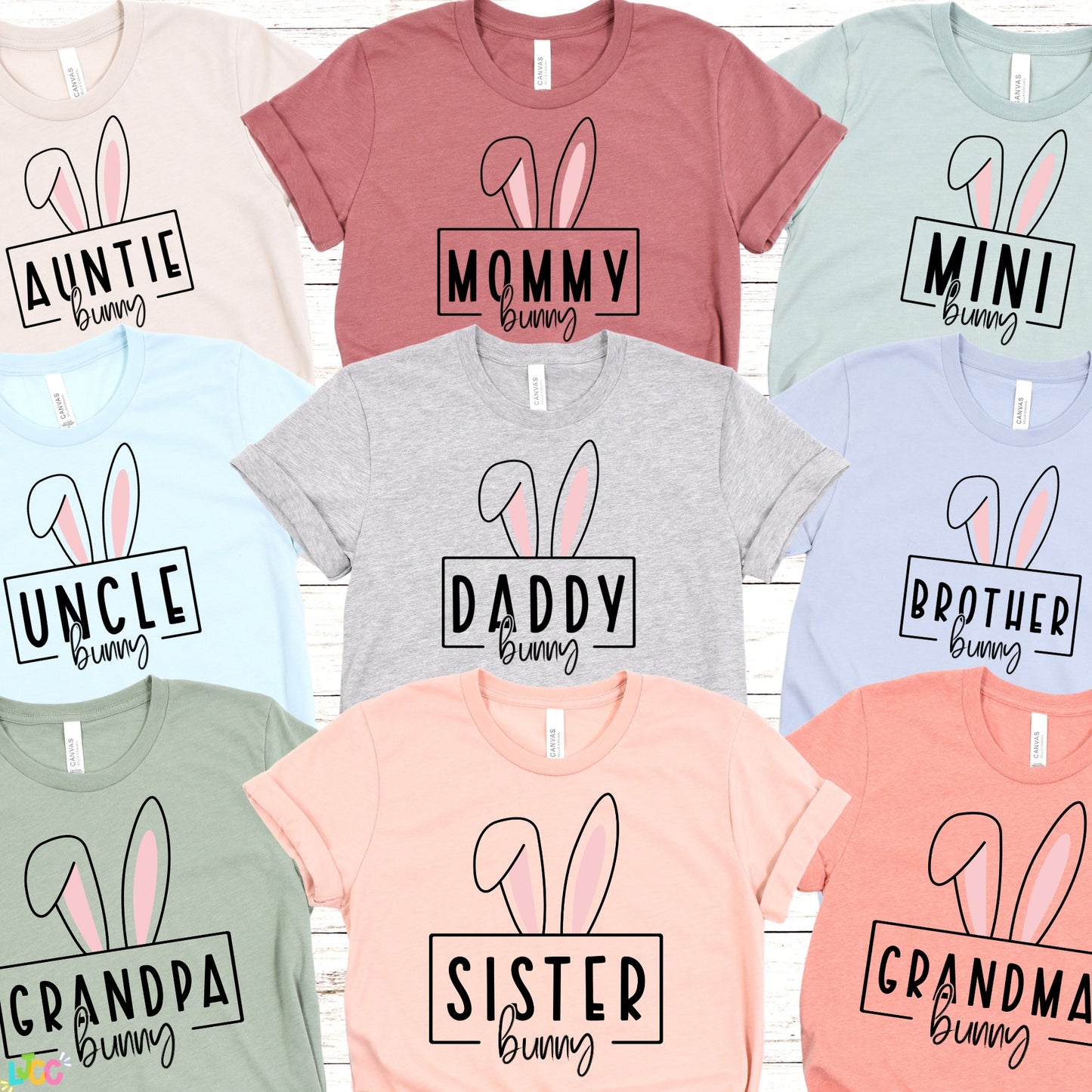 Family Bunny Tees