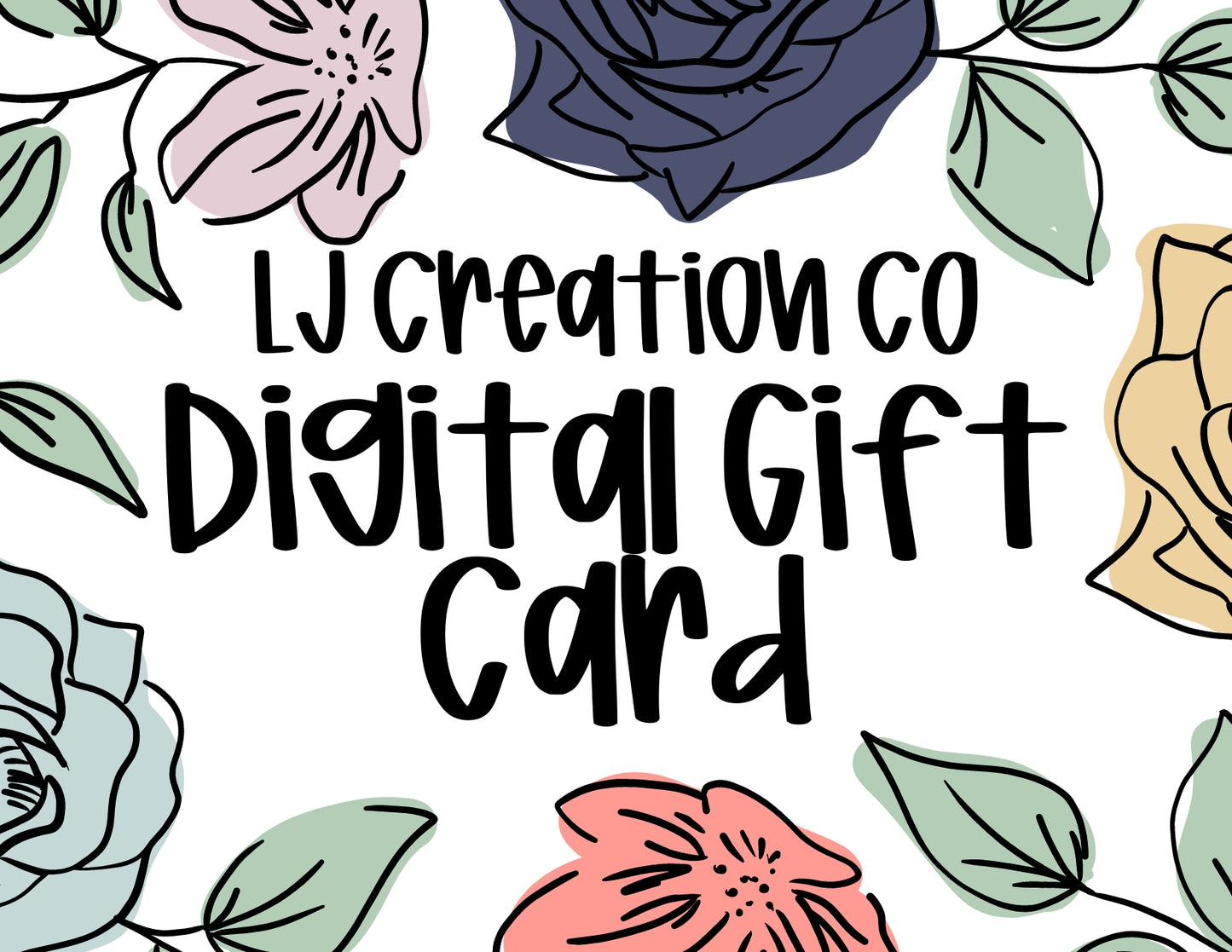 LJ Creation Co Gift Card