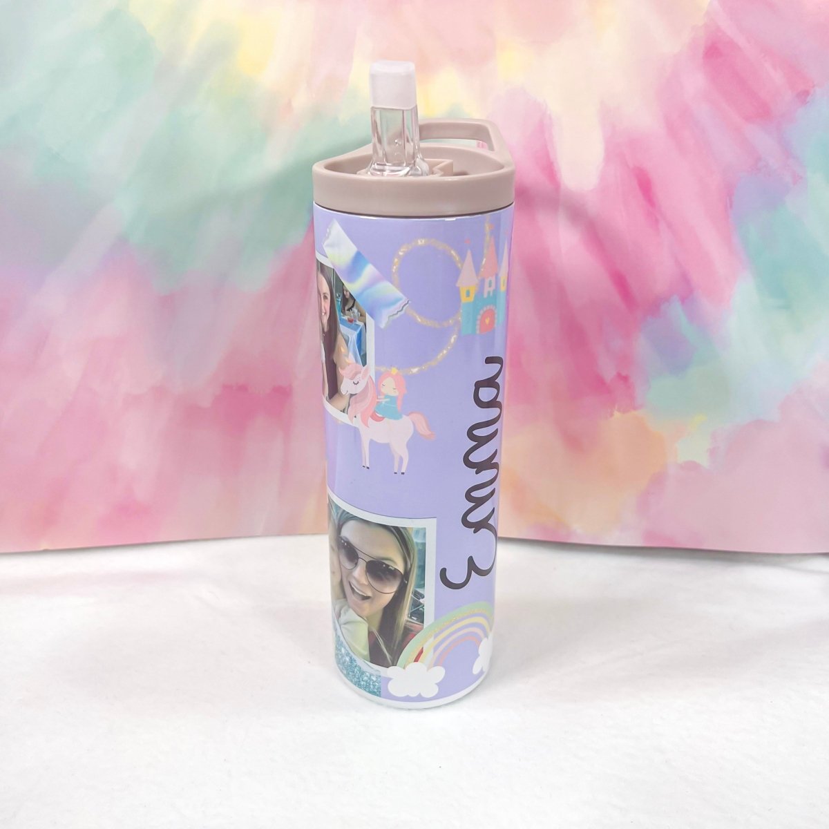 Custom Photo 20-oz. Sports Water Bottle