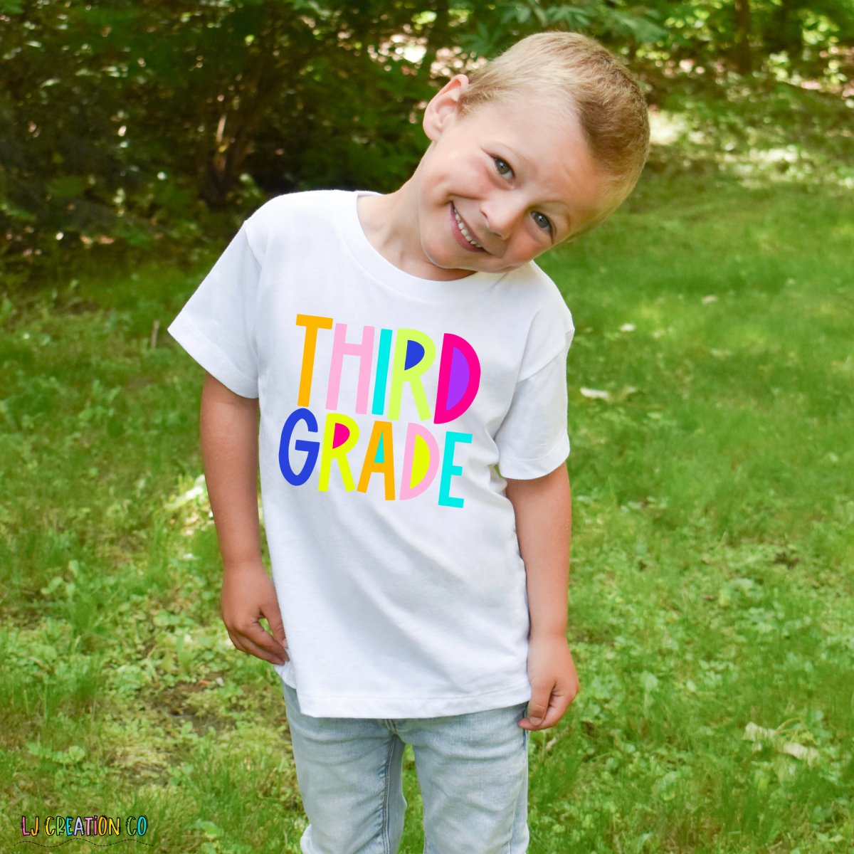 Kids Colorful Grade Tees