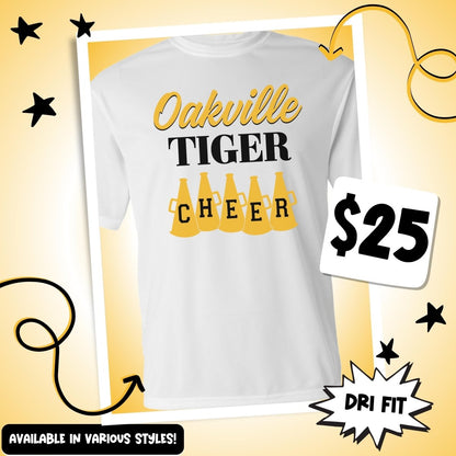 Oakville Tiger Cheer Megaphones