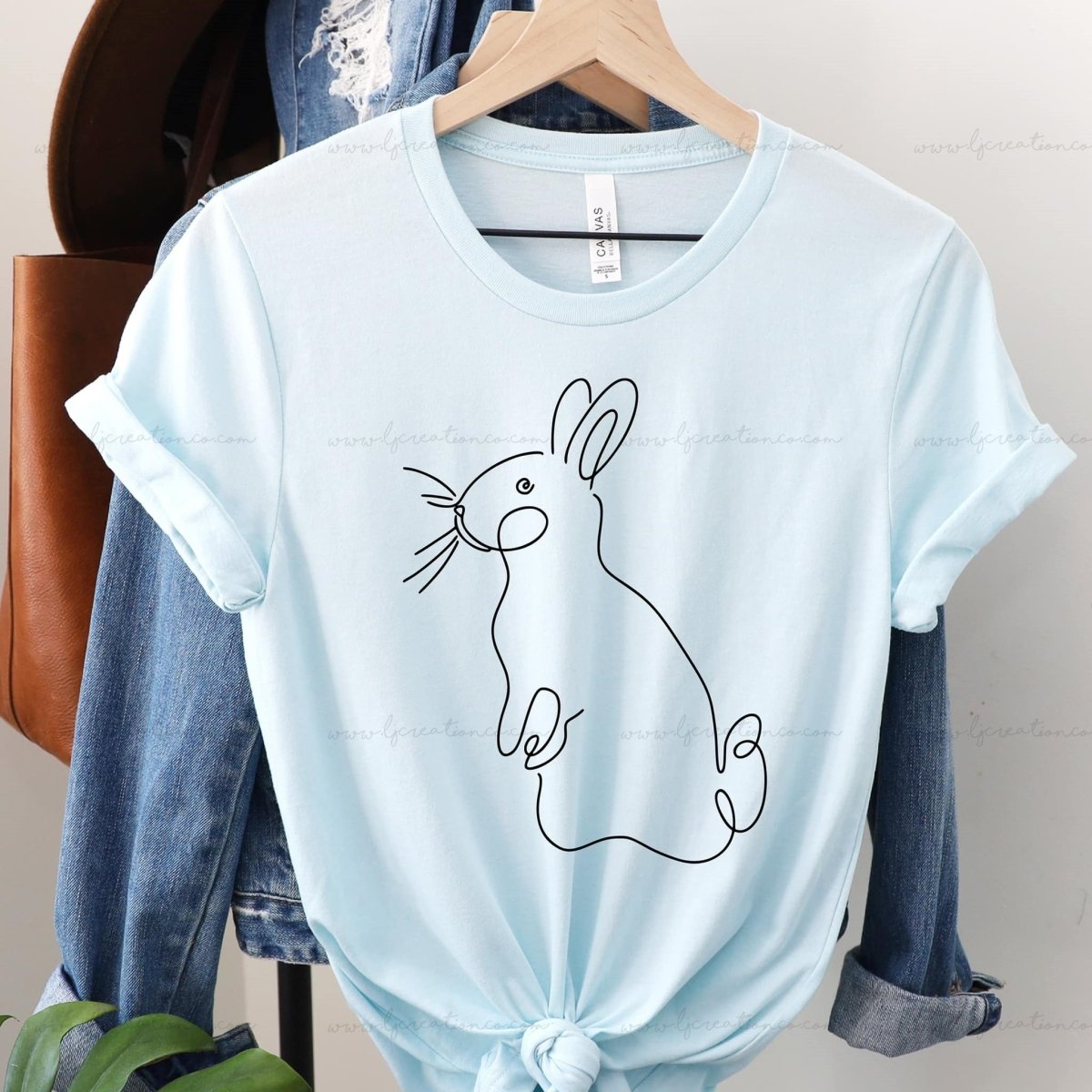 Line Bunny