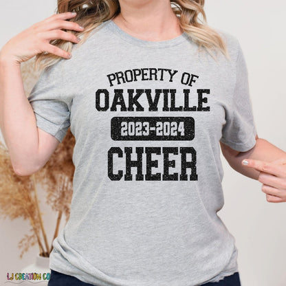 Property of Oakville Cheer