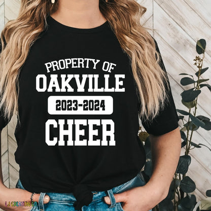 Property of Oakville Cheer