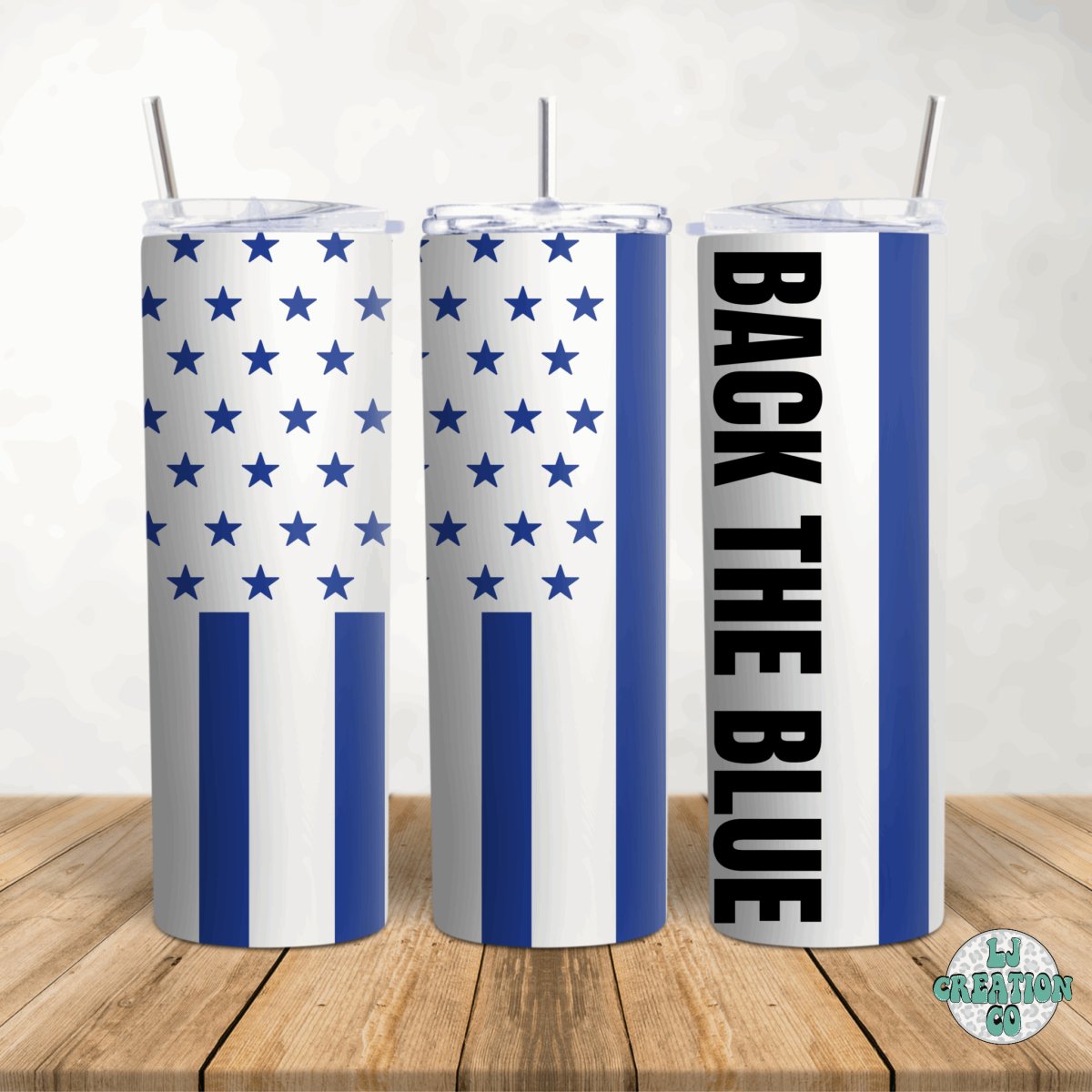 Back The Blue 20oz Tumbler