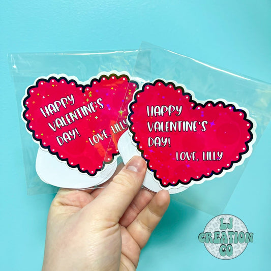 Kids Sticker Valentines