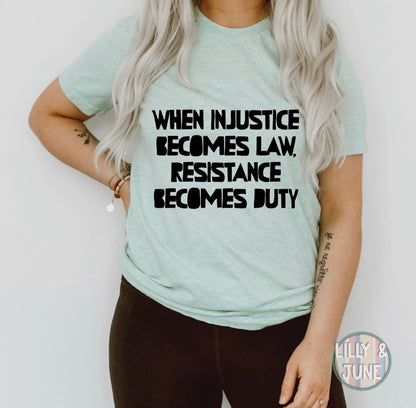 When Injustice Becomes Law